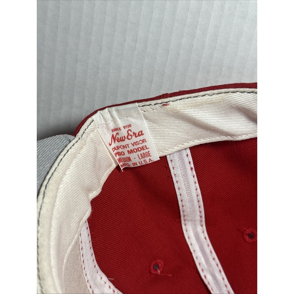 Vtg 80s New‎ With Tags MILB New Era Hat Pro Model Reading Phillies Wool SnapBack - Picture 6 of 11